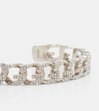Givenchy G crystal-embellished chain bracelet