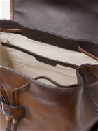 Berluti - Horizon Scritto Leather Backpack