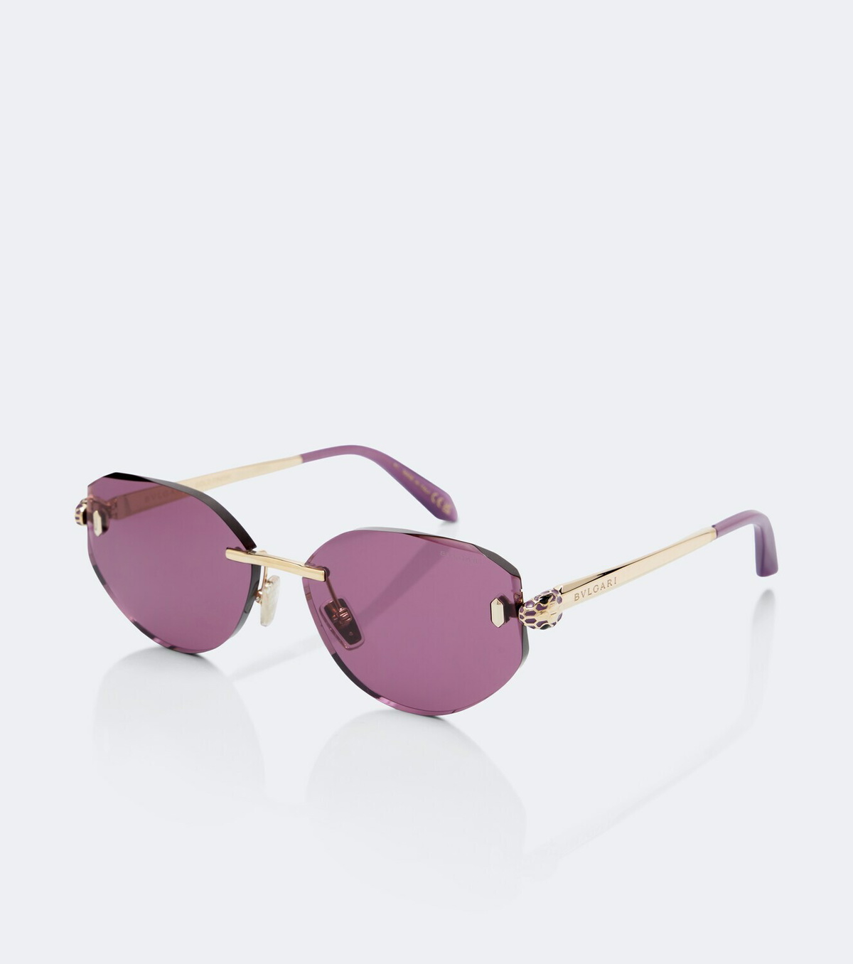 Bvlgari Serpenti Forever oval sunglasses
