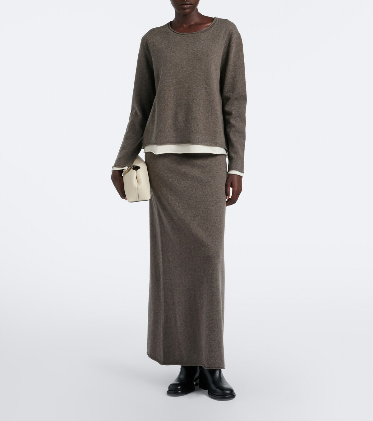 Arch4 Finley layered cashmere sweater