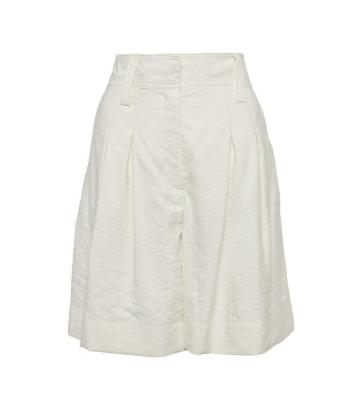 Photo: Joseph - Handley silk-blend twill shorts