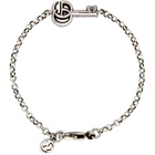 Gucci Silver Key Double G Bracelet