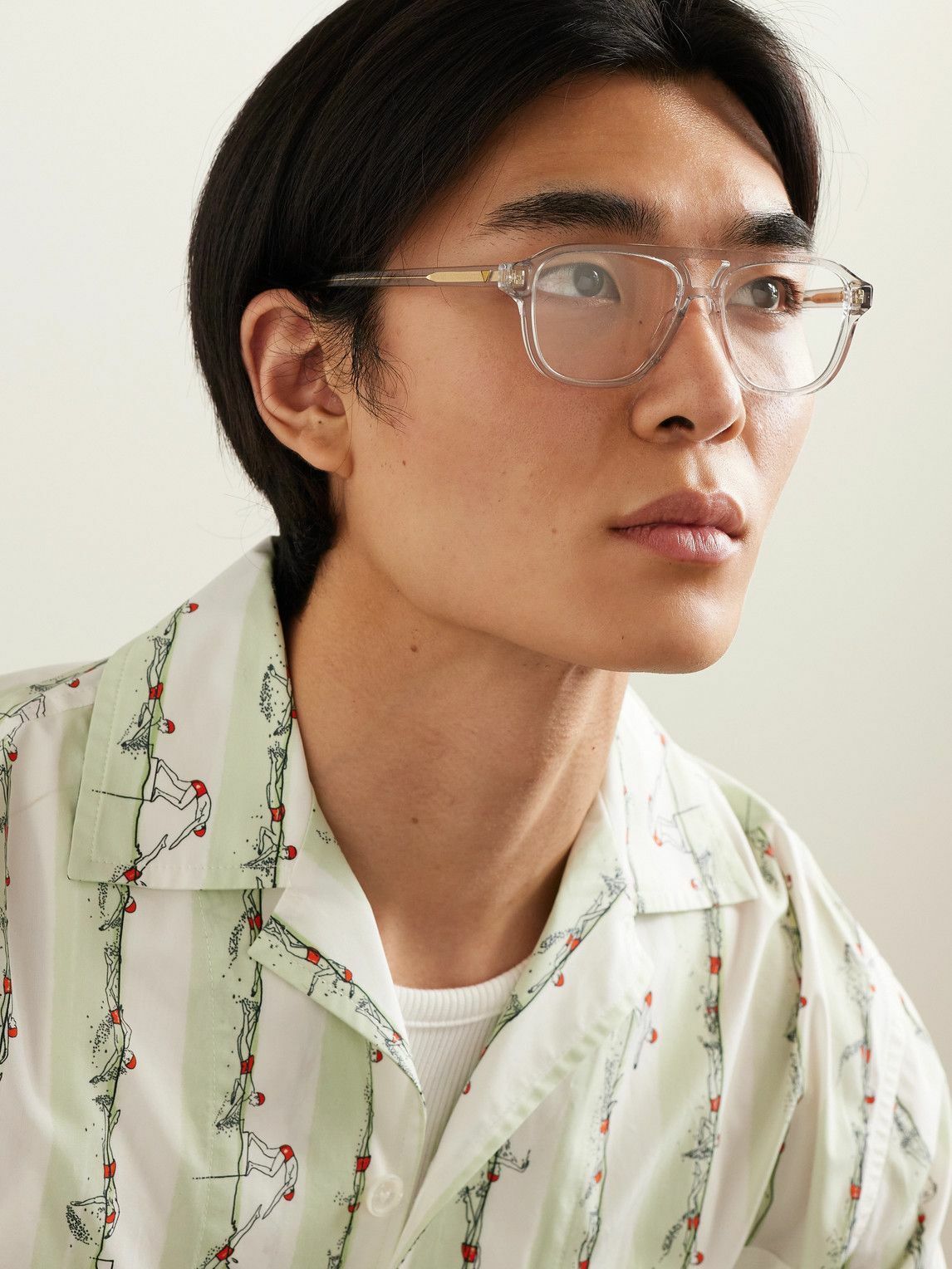 Bottega Veneta - Aviator-Style Acetate Optical Glasses