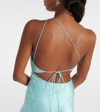 The Sei One-shoulder silk gown