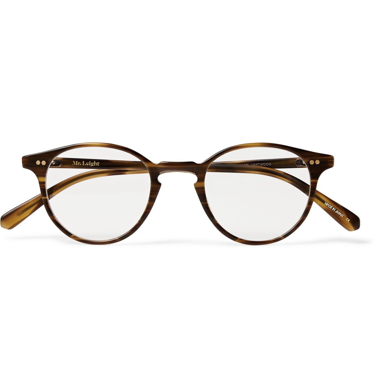 Mr Leight - Marmont Round-Frame Tortoiseshell Acetate and Gold-Tone ...