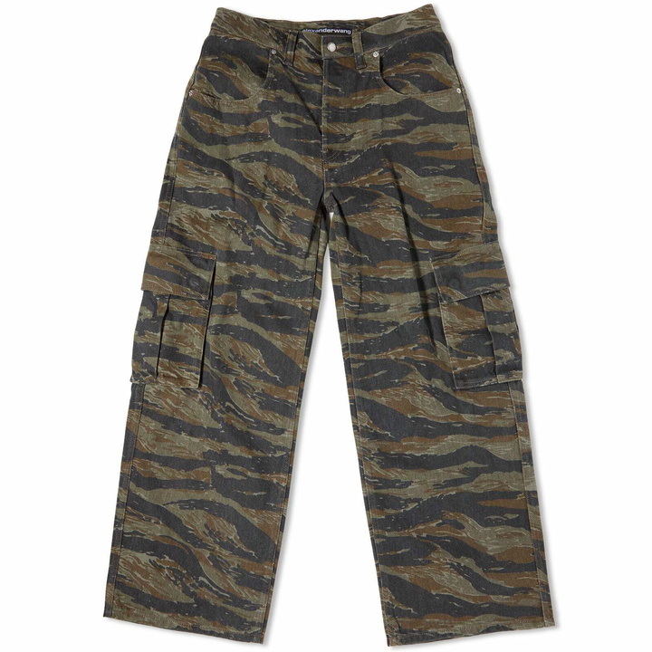 Photo: Alexander Wang Women's Bagged Out Combat Pocket Jeans in Camo