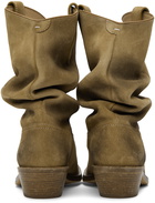 Maison Margiela Tan Tabi Western Boots