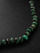 JIA JIA - Oracle Gold Emerald Beaded Necklace