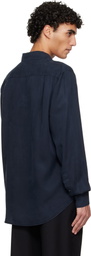 HOPE Navy Regular Fit Shirt
