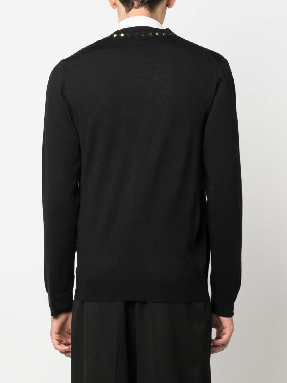 Valentino Black Virgin Wool Sweatshirt main image 1