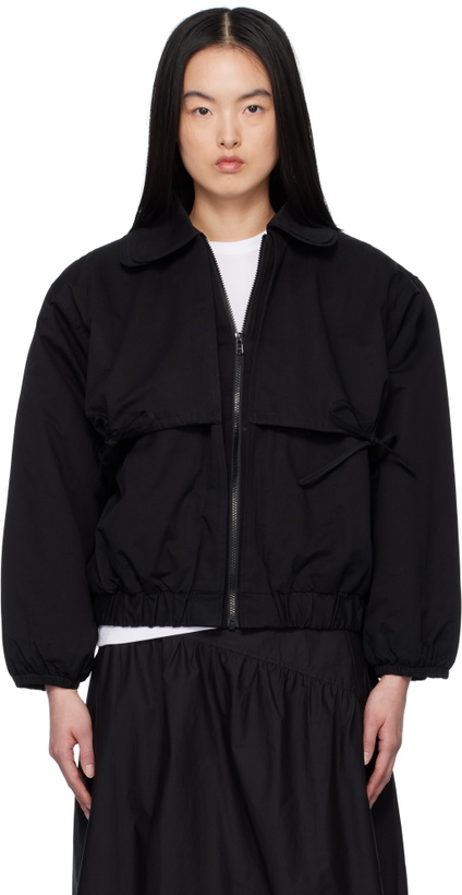 Photo: Deiji Studios Black Double Layered Jacket