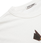 Our Legacy - Box Printed Cotton-Jersey T-Shirt - White