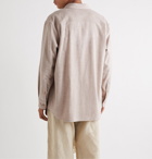 Auralee - Striped Wool and Cashmere-Blend Overshirt - Neutrals