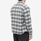 Billionaire Boys Club Men's Print Check Shirt in Grey Check