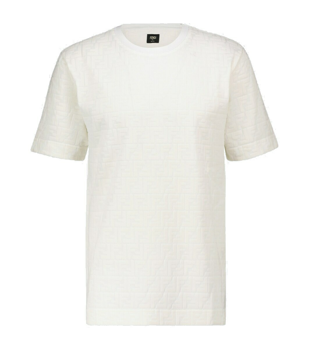 Photo: Fendi FF short-sleeved cotton T-shirt