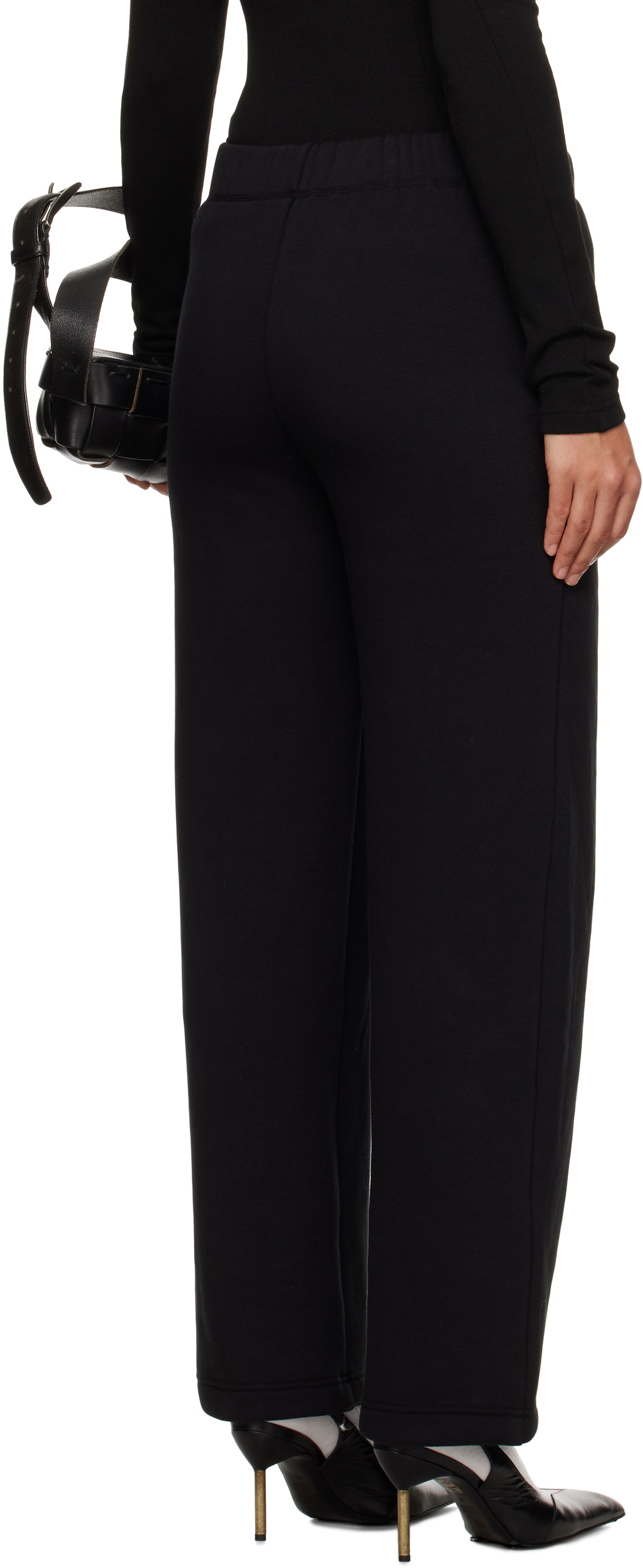 Fax Copy Express Black Ultra Soft Casual Lounge Pants