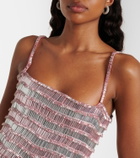 Rachel Gilbert Zeph embellished minidress