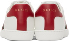 Gucci White Cat Ace Sneakers