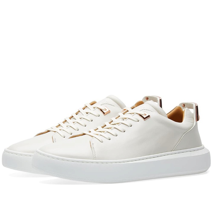 Photo: Buscemi Uno Leather Low Sneaker White
