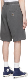 Carhartt Work In Progress Black Cotton Shorts