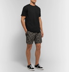 Saturdays NYC - Timothy Mid-Length Printed Swim Shorts - Men - Black