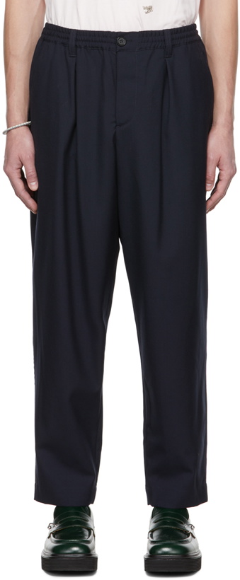 Photo: Marni Navy Tropical Trousers