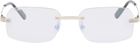 Cartier Silver 'Première de Cartier' Sunglasses