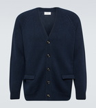 Lardini Rib-knit wool cardigan