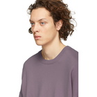 AMI Alexandre Mattiussi Purple Cashmere Oversized Sweater