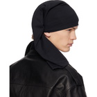 SECONDA Black Jersey Beanie