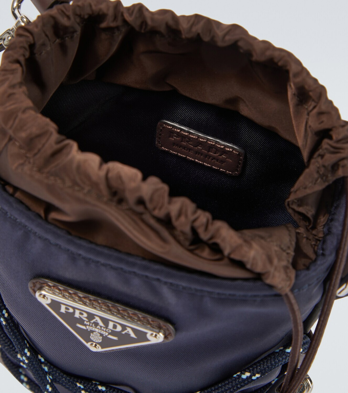 Prada Prada Speedrock Re-Nylon phone pouch