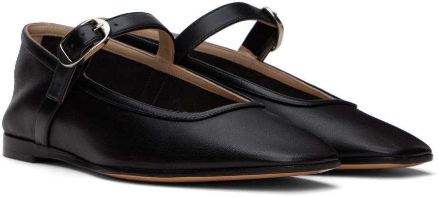 Le Monde Beryl Black Ballet Mary Jane Ballerina Flats