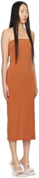 Miaou Orange Lila Midi Dress