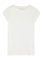 Free People Ever Had Stretch-cotton T-shirt Ivory