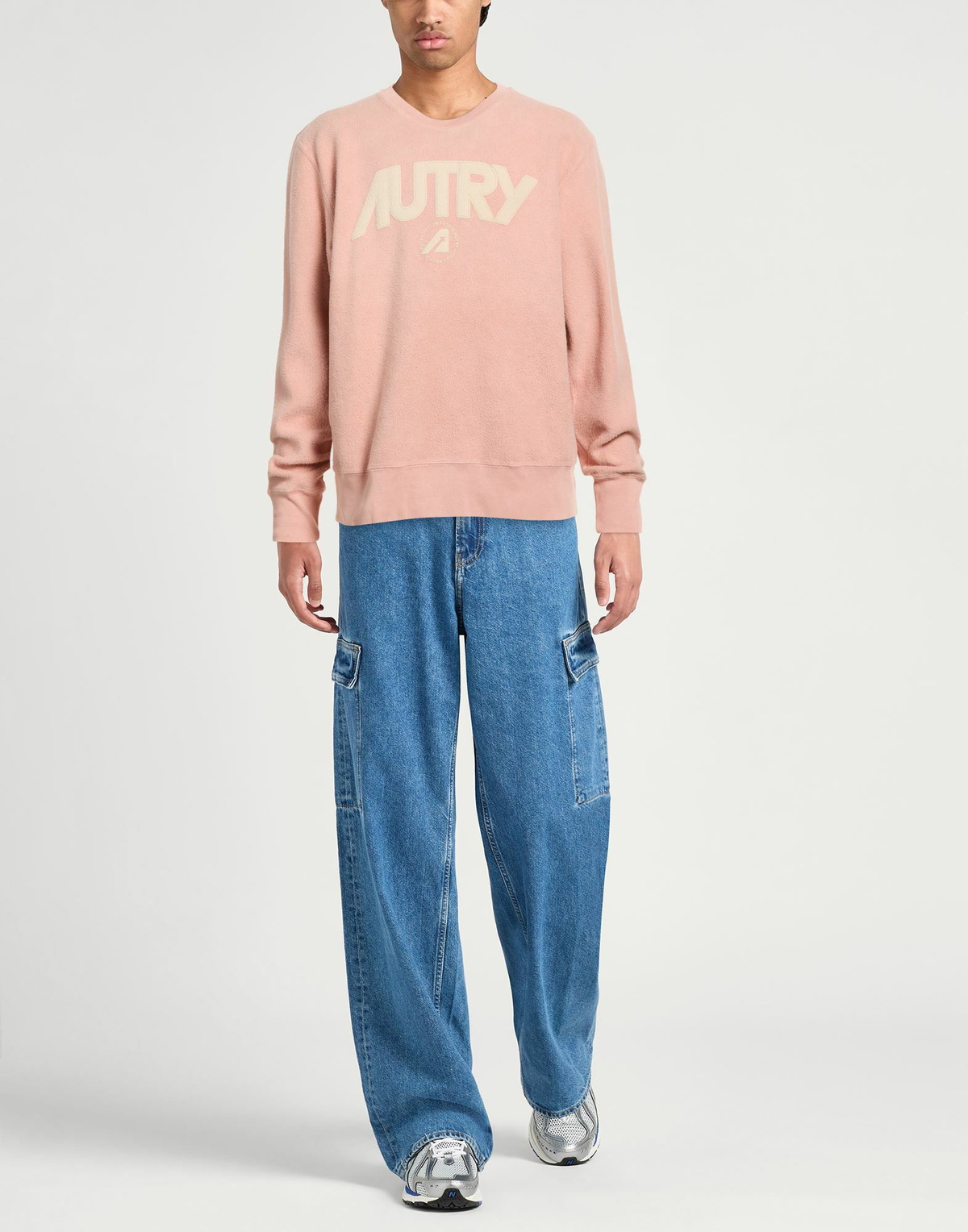 Autry Mens Sweatshirt Blush