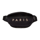 Kenzo Black Sport Logo Bum Bag