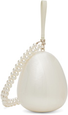 Simone Rocha Off-White Large Egg Bag