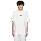 ADER error White Obtin T-Shirt