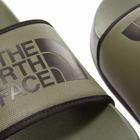 The North Face Men's Base Camp Slide III in Taupe Green/TNF Black