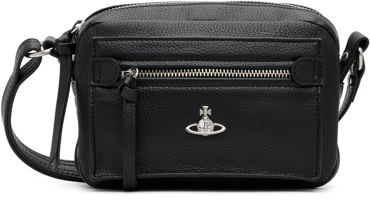 Vivienne Westwood Black Hannah Crossbody Bag Vivienne Westwood