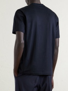 Slowear - Cotton and Silk-Blend Jersey T-Shirt - Blue