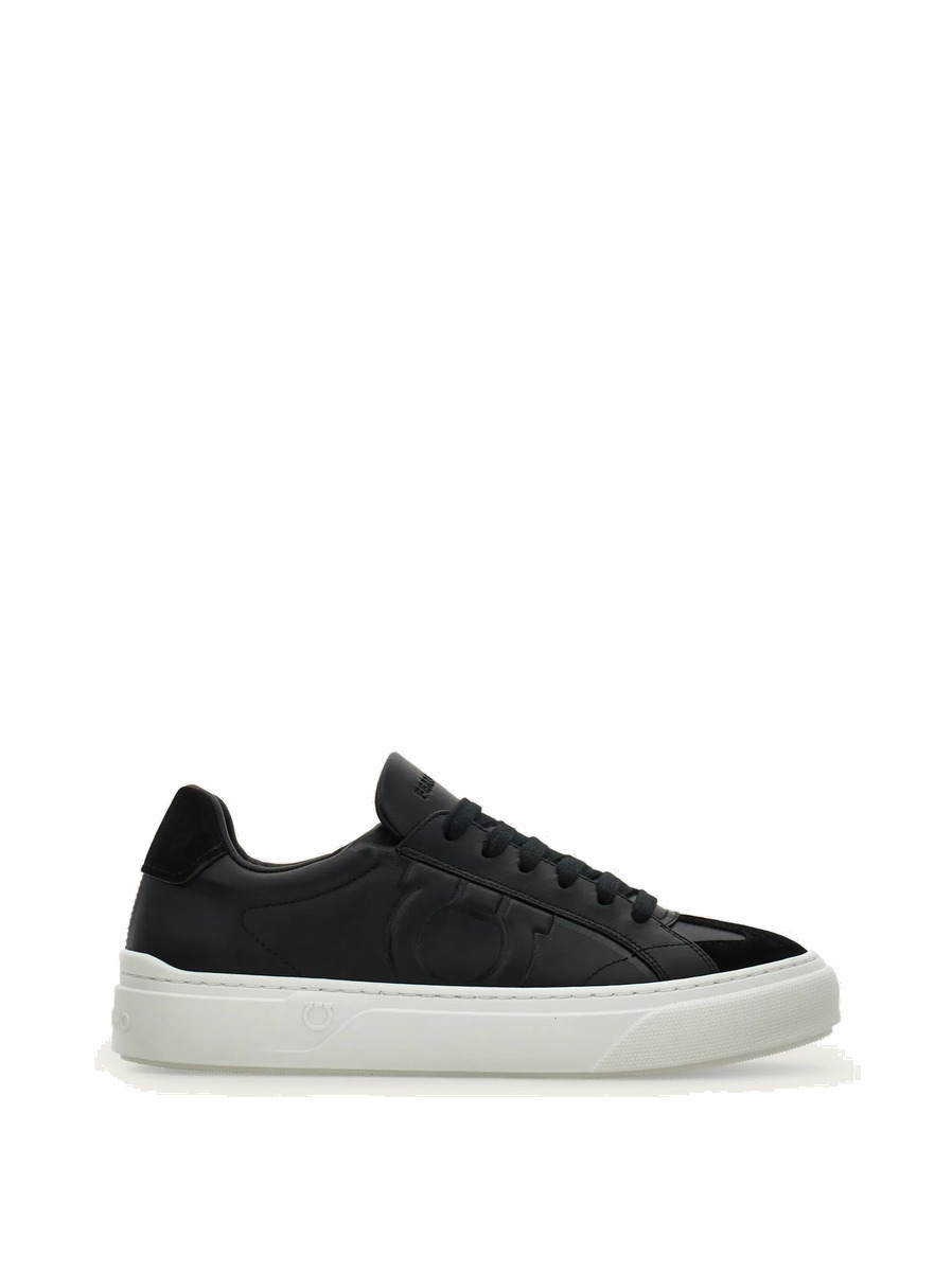 Ferragamo Mens Low cut sneaker in Black Salvatore Ferragamo