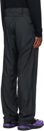 AFFXWRKS Gray Curved Trousers