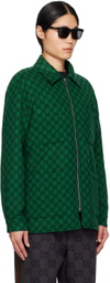 Gucci Green GG Jacket