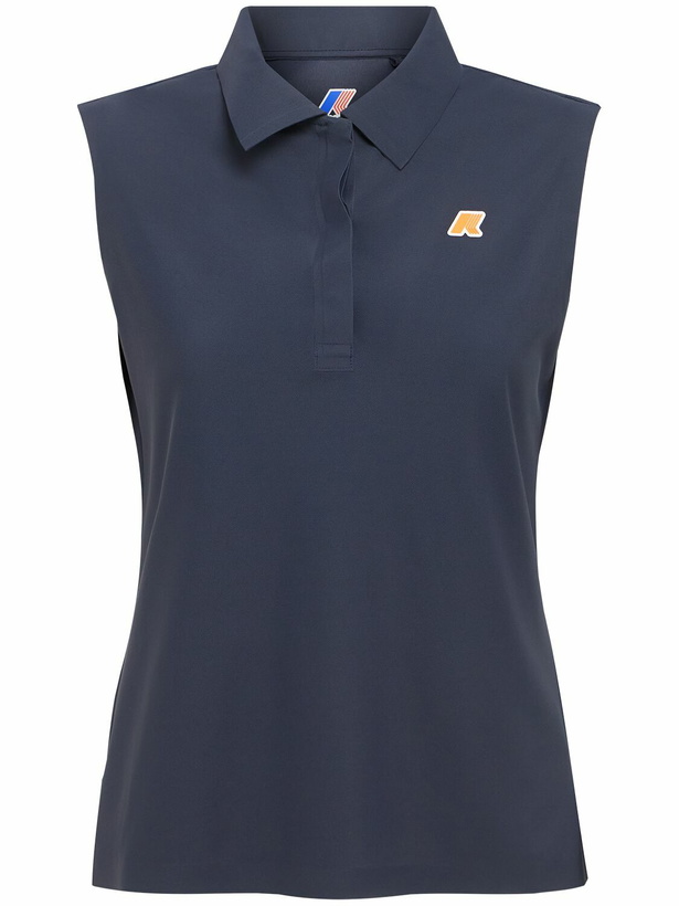 Photo: K-WAY Dimple Tech Sleeveless Polo