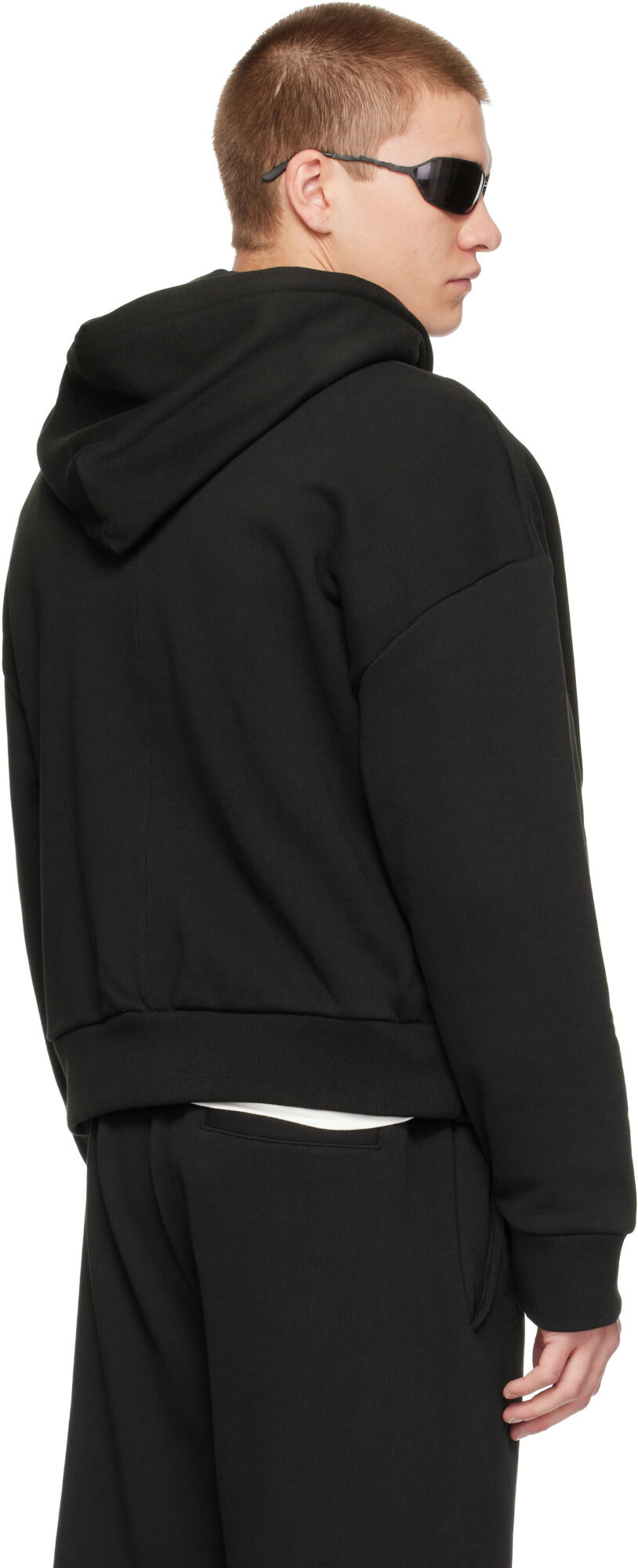 Entire Studios Black Thermal V2 Hoodie