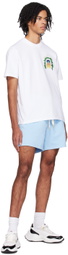 Casablanca White 'Casablanca Avenida' T-Shirt