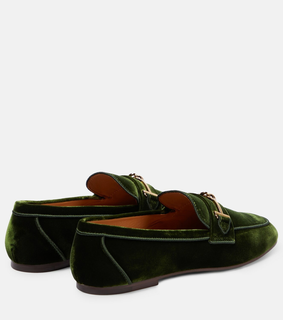 Tod's Metallic ballet flats Tod's