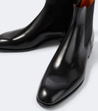Santoni Leather Chelsea boots