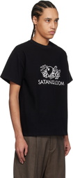 Glass Cypress SSENSE Exclusive Black 'Satan of The Loom' T-shirt